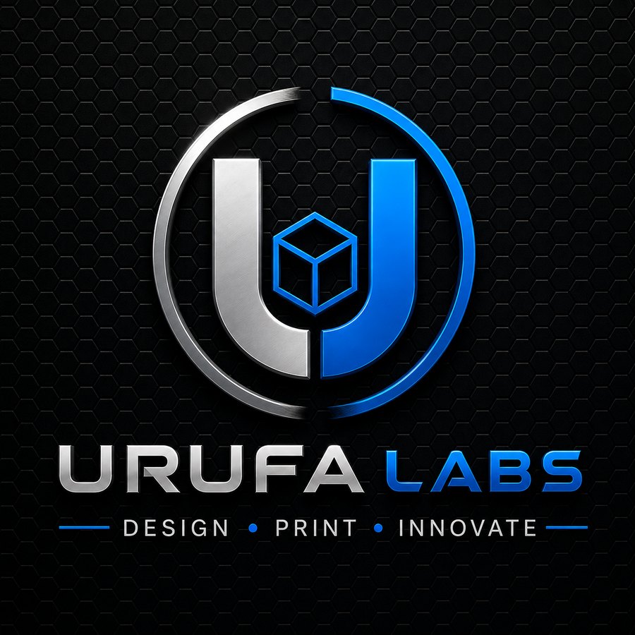 URUFA Labs logo: Design, Print, Innovate